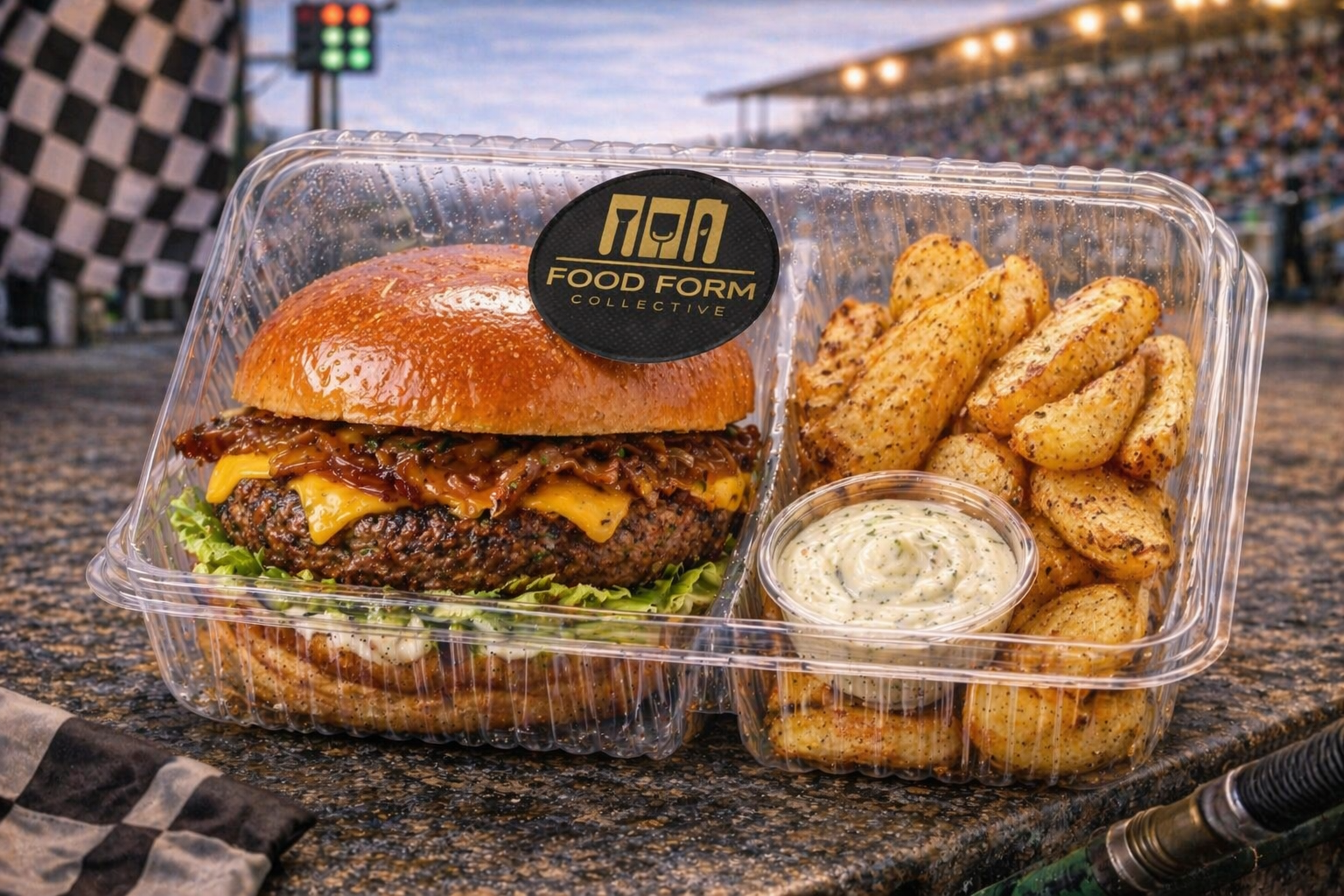 Beyond Burger (V) with Chips